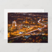 Carte Postale Centre-ville de Roanoke, Virginie (Devant / Derrière)