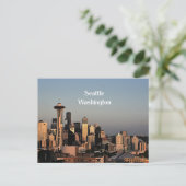 Carte Postale Centre-ville de Seattle, Washington (Debout devant)