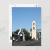 Carte Postale Centre-ville d'Ojai (Devant / Derrière)