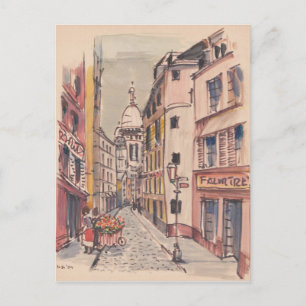Carte Postale Centre-ville Europe