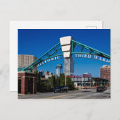 Carte Postale Centre-ville historique de Third Ward Milwaukee (Devant / Derrière)