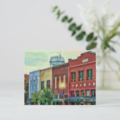 Carte Postale centre-ville historique McKinney Texas (Debout devant)
