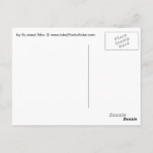 Carte Postale Centre-ville Hollister (Dos)