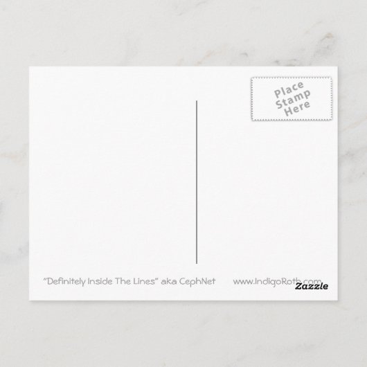 Carte postale Cephnet (TM) (Dos)