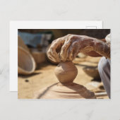 Carte Postale Céramique (Devant / Derrière)