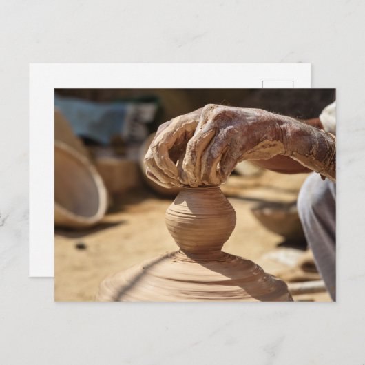 Carte Postale Céramique (Devant / Derrière)