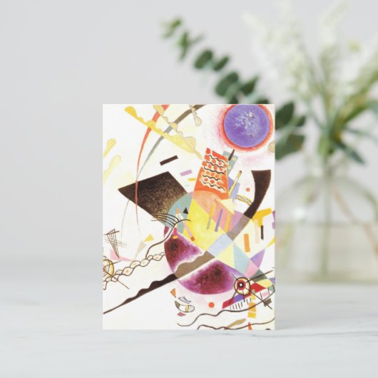 Carte Postale Cercle bleu (Debout devant)