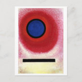 Carte Postale Cercle bleu II par Kandinsky, 1925 (Devant)