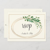 Carte Postale Cercle d'amour | RSVP (Devant / Derrière)