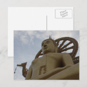 Carte Postale cercle de bouddha (Devant / Derrière)