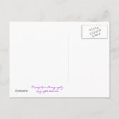 Carte postale Cercle de pâquerettes (Dos)