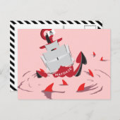 Carte Postale cercle de requins maydaze (Devant / Derrière)