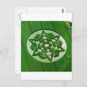 Carte Postale Cercle de rotation de l'étoile Wiltshire (Devant / Derrière)