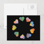 Carte Postale Cercle des Coeurs (Devant / Derrière)