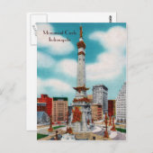 Carte Postale Cercle du Monument (Devant / Derrière)