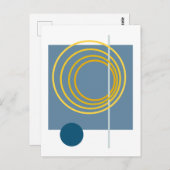 Carte Postale Cercle flottant 5 (Devant / Derrière)