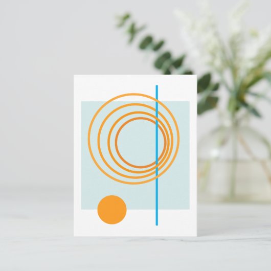 Carte Postale Cercle flottant 5 (Debout devant)