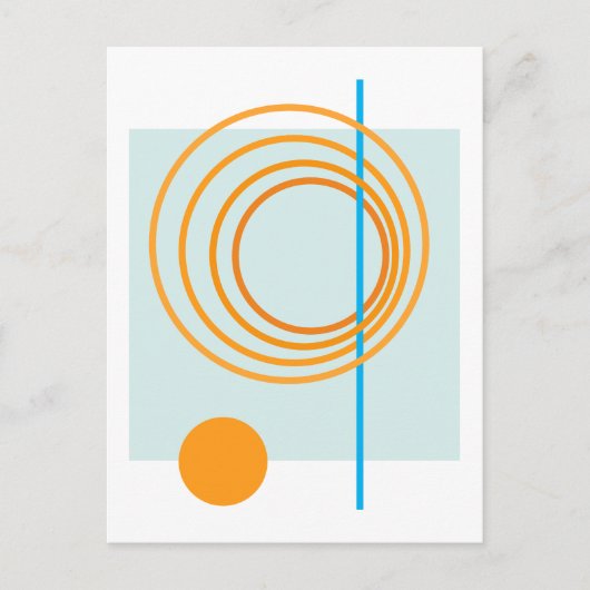 Carte Postale Cercle flottant 5 (Devant)