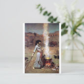 Carte Postale Cercle magique, John William Waterhouse (Debout devant)