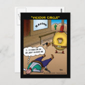 Carte Postale "Cercle vicieux" (Devant / Derrière)