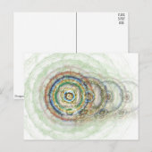 Carte Postale cercles (Devant / Derrière)