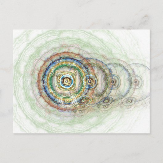 Carte Postale cercles (Devant)