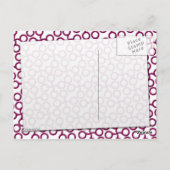 Carte Postale Cercles (Dos)