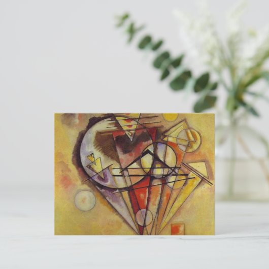 Carte Postale Cercles Abstraits Kandinsky (Debout devant)