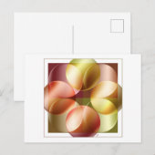 Carte Postale Cercles carrés (Devant / Derrière)