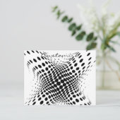 Carte Postale Cercles demi-tons Abstraits X Thunder_Cove (Debout devant)