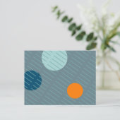 Carte Postale Cercles flottants 1 (Debout devant)