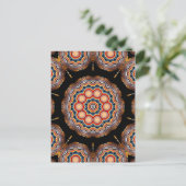 Carte Postale Cercles Kaleidoscope (Debout devant)