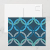 Carte Postale Cercles liés 2 (Devant / Derrière)