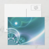 Carte Postale Cercles lumineux (Devant / Derrière)