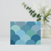 Carte Postale Cercles Motifs (Debout devant)