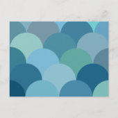 Carte Postale Cercles Motifs (Devant)