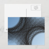 Carte Postale cercles sombres superposés (Devant / Derrière)