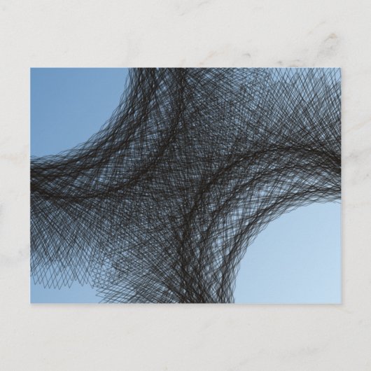 Carte Postale cercles sombres superposés (Devant)