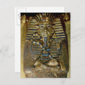 Carte Postale Cercueil le plus intérieur de Tutankhamon (Devant / Derrière)