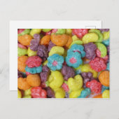 Carte Postale Céréales de fruits (Devant / Derrière)