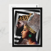 Carte Postale Cérémonie africaine (Devant / Derrière)