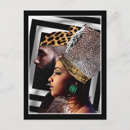 Carte Postale Cérémonie africaine (Devant)