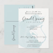 Carte Postale CÉRÉMONIE D'OUVERTURE AU TRAIT DE PINCeau AQUARELL (Devant / Derrière)