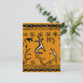 Carte Postale Cérémonie Rituelle païenne (Debout devant)