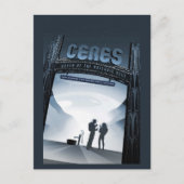 Carte Postale Ceres Planète naine Space Sci Fi (Devant)