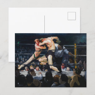 Carte Postale Cerf chez Sharkey George Bellows