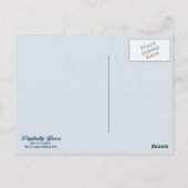 Carte Postale Cerf d'hiver à Pond (Dos)