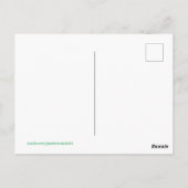 Carte Postale Cerf en jachère (Dos)