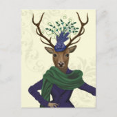 Carte Postale Cerf et Fascinateur 2 (Devant)