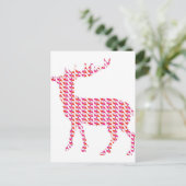 Carte Postale Cerf funky coloré (Debout devant)